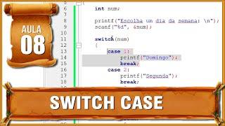 Entenda SWITCH CASE [ Curso C ] - Aula 08