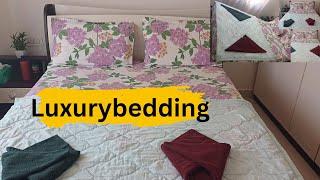 LuxurybeddingHow To Make bed️#luxurybedding #bedroom #trending #useful #JYOUUVlogs