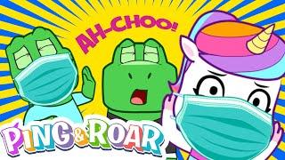  OH NO! Dad Lost His ROAR! ‍‍️ | Cartoon for Kids | Indoor Playtime | 13