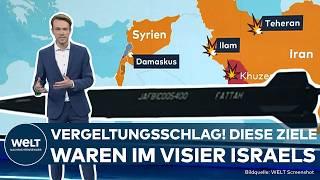 KRIEG IN NAHOST: Israels Vergeltungsschlag gegen Iran! Kampfflugzeuge greifen Armeeeinrichtungen an