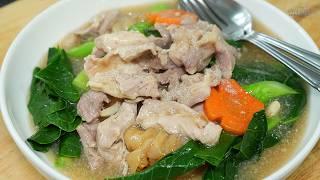 ราดหน้าหมูหมัก วิธีทำให้หมูนุ่ม ผักสีสดกรอบ น้ำราดหอมอร่อยครบรส | นายต้มโจ๊ก