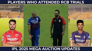 RCB Trials Update - Ashutosh Sharma & Angkrish Raghuvanshi catch eyes ahead of IPL 2025 Mega Auction