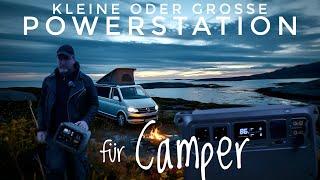 Camping Strom mit PowerStation - Dji Power 500/1000 Tutorial Deutsch