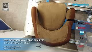 Stool strength tester - Miguélez Seating