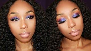 Colorful Summer Makeup for BEGINNERS | Affordable Makeup Brushes | BLACK WOMEN