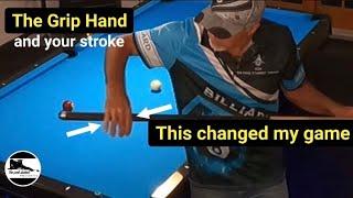 Grip like this/best stroke control