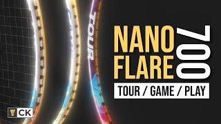 Yonex Nanoflare 700 - Tour vs Game vs Play Second Gen Nanoflare Badminton Racket Comparison