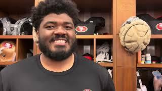 49ers OT Jaylon Moore: Playing Tight End  – Potentially Starting With Trent Injured..