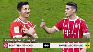 The Day Lewandowski & James Rodriguez Destroyed Dortmund