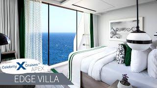 Edge Villa Suite | NEW Celebrity Apex Full Walkthrough Tour & Review 4K | 2021