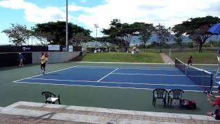 Ryan Harrison vs Ti Chen- Honolulu Challenger 2011 - Short Clip, Extra footage 1