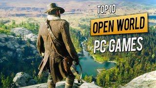 TOP 10 OPEN WORLD Pc Games for (4GB RAM / 6GB RAM / 1GB VRAM) 2023