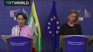 Myanmar's Suu Kyi rejects int'l resolution on Rakhine State violence