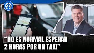 Uber muestra preocupación por la situación de taxis en aeropuertos de México