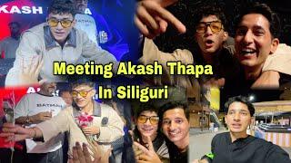 Meeting @akash_thapa14 in Siliguri |Night Club Of Siliguri| Amazing Personality | Dancer Vlogger