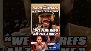 DID GERVONTA DAVIS KNOW? The Mayweather Effect on DAVIS vs ROACH #boxing #boxeo #shorts