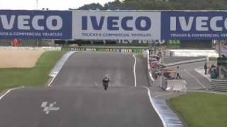 Marco Melandri hits seagull Australia 2009