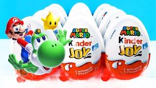 Киндер Сюрприз СУПЕР МАРИО 2020! Unboxing Kinder JOY Super Mario Bros! Новая коллекция!