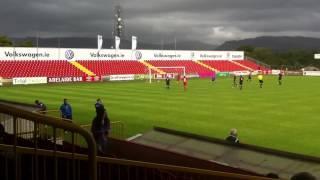 Sligo Rovers v Athlone Town U19s League of Ireland Premier   cian brennan assist