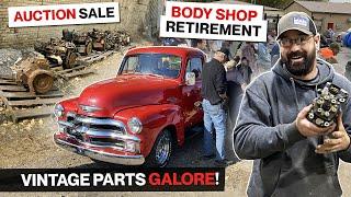 You'll never believe what we bought!! Amazing Body Shop Auction! Cadillac Convertible and more!