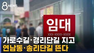 가로수길 · 강남역 주변도 '공실'…골목상권 '핫플' / SBS