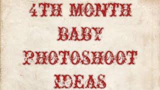 fourth month baby photoshoot ideas | newborn || diy photoshoot || talented kannadati #kannadayoutube