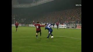 Romario dribbling skill and rabona vs Franco Baresi (PSV vs Milan / Champions League 1992-1993)