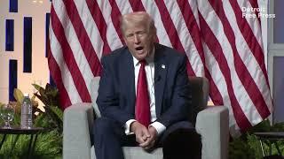 Donald Trump's full interview at NABJ conference with Rachel Scott, Harris Faulkner and Kadia Goba