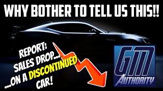 Camaro Sales Drop XX% | GM Authority, Why Tell Us This?