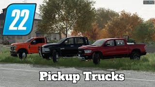 FS22 Mod Spotlight - Pickup Trucks!