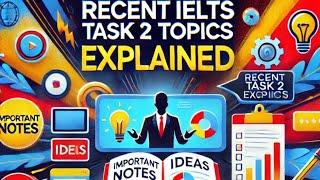 Recent writing task 2 in ielts exam| Latest writing task 2 topics for acdemic IELTS.#ieltsexam