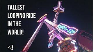 INFINITY - tallest mobile looping ride in the world!