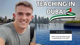 When Is The Best Time To Get A Teaching Job In Dubai (Q & A)