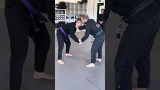 Using Osoto Gari and the Collar Drag to force turtle and attack