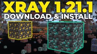 XRay 1.21.1 Texture Pack! - How To Get XRay in Minecraft Java 1.21.1