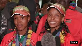 Africa's Best Olympic Team Ever Kenya Returns Home with Half of All Gold Medals Africa Won