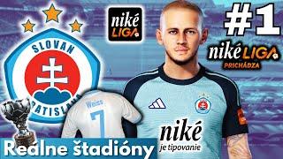 ŠK SLOVAN BRATISLAVA vyhrá Slovenskú NIKÉ LIGU ??? Kariéra. PECHO patch SK/CZ #nikeliga #slovan #sks