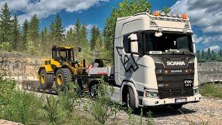 Heavy Haulage To Beautiful Roads In Germany Rework | #ets2 1.53