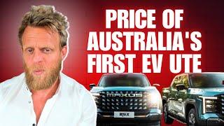 Australia's first REAL electric ute revealed with epic midgate and 350kw