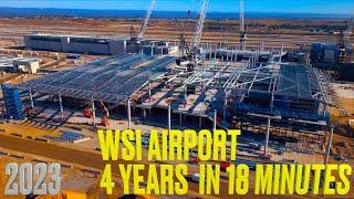 Western Sydney International Airport 4 Years of Construction in 18 Minutes Australia