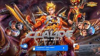 Script Skin Claude PRIME - Cosmic Blaze No Password | Full Effect Voice | Patch Terbaru