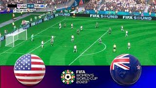 FIFA 23:  USWNT vs. NEW ZEALAND (w) | Dec 17, 2024 | FIFA Women's World Cup 2023 | PS5 Gameplay