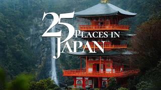 25 Most Beautiful Places You Need to Visit in JAPAN 2025  | From Tokyo to Sapporo