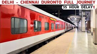 * EXTRA 500 kms journey * Delhi Chennai Duronto Full Journey via Raipur