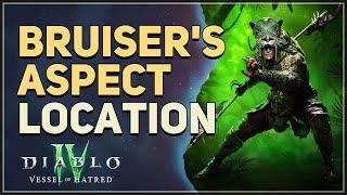 Bruiser's Aspect Location Diablo 4