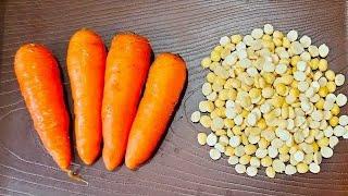 Instant snack recipe/evening snack recipe/kids snack/Lockdown munchies/lockdown recipe/Carrot recipe