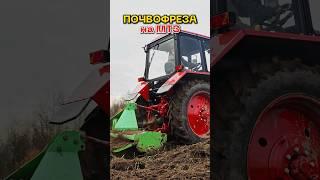 ПОЧВОФРЕЗА на МТЗ  РАБОТА в полях  #трактор #мтз #сельскоехозяйство