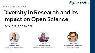 Diversity in our Research Community | MyScienceWork Webinar