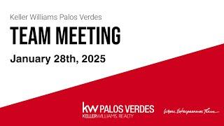 KW Palos Verdes Team Meeting 1.28.25