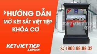Hướng Dẫn Sử Dụng Két Sắt Việt Tiệp Khoá Cơ Có 04 Mã Số